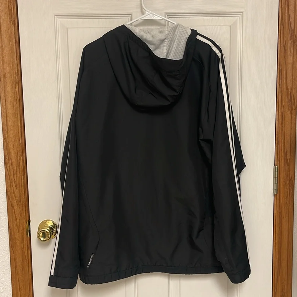 Adidas Clima Proof Zip Up Coat Men’s Large - Picture 10 of 12